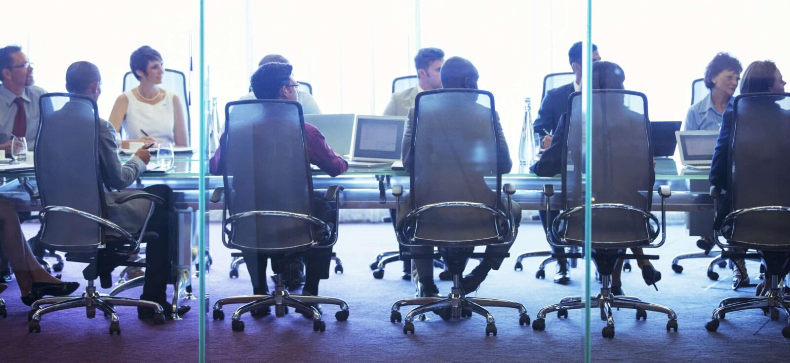 Business people having meeting in conference room