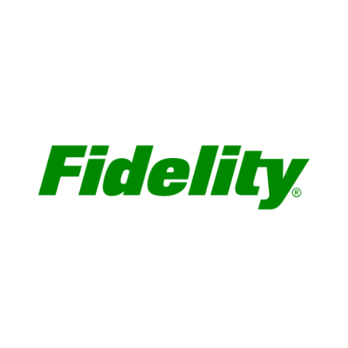 The Fidelity logo in green text on a white background.